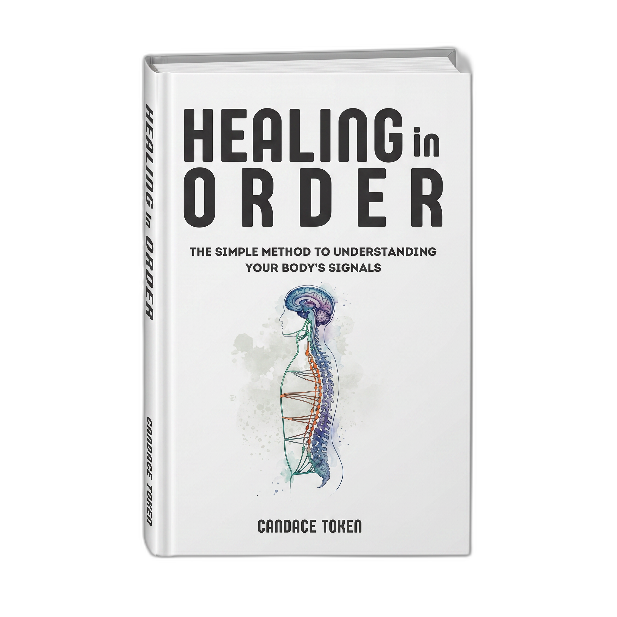Healing In Order book cover by Candace Token